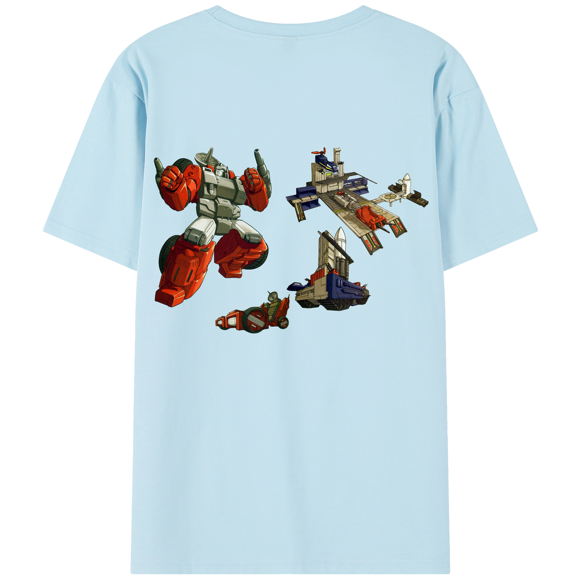 （画像用）  綿100％半袖Tシャツ（背面プリント）